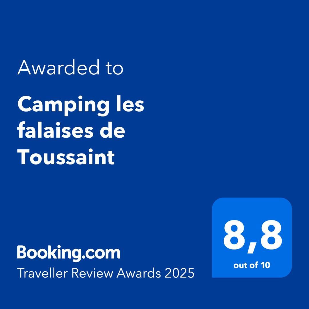 Camping Les Falaises De Toussaint Εξωτερικό φωτογραφία